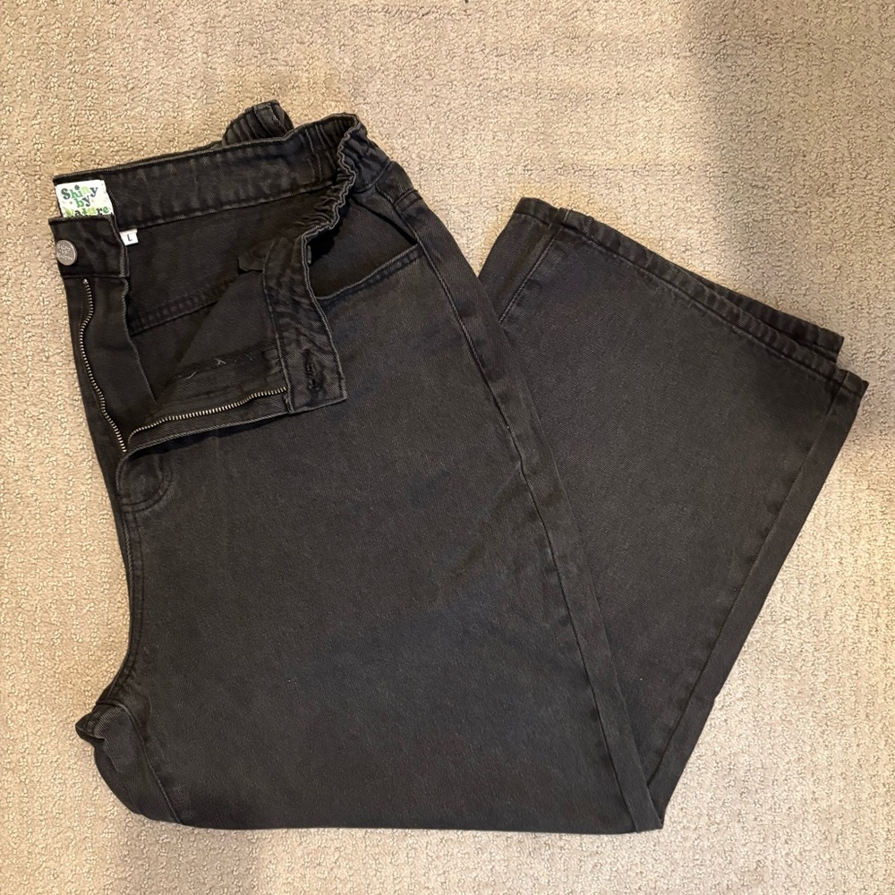 Shiny by Nature Straight Leg Jeans